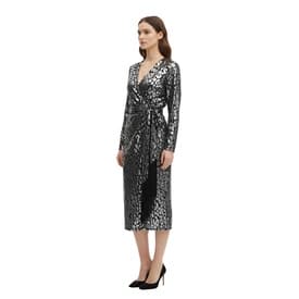 Michael Kors Metallic Kimono Midi Dress — image 7