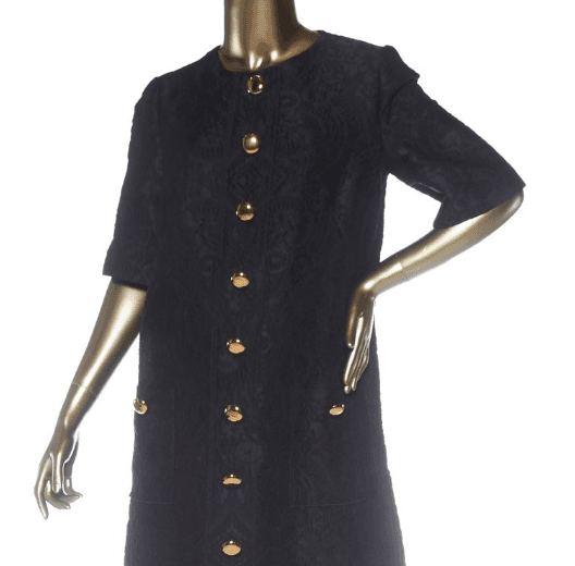 Dolce And Gabbana Black With Gold Buttons