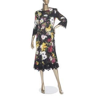 Dolce & Gabbana Midi Flower Dress
