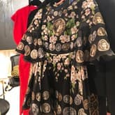 Dolce & Gabbana Spring 2014 Bell Sleeve Skater Mini Dress — image 1