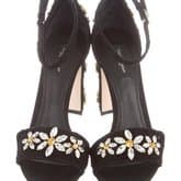Dolce & Gabbana Embellished Floral Sandals — image 1