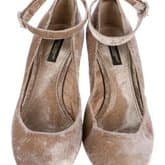 Dolce & Gabbana Embellished Velvet Pumps — image 1