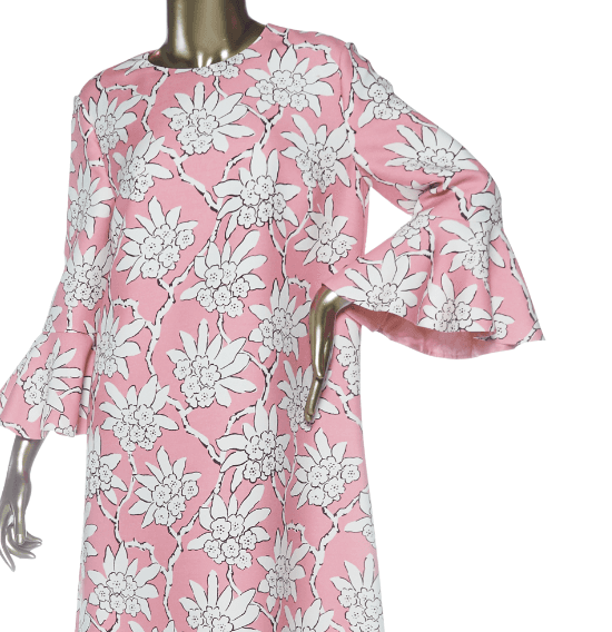 Valentino Floral Print Dress
