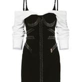 Alexander Wang Embroidered Poplin Sleeve Dress — image 1