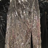 Vintage Donna Karan Black Long Sequined Gown — image 2