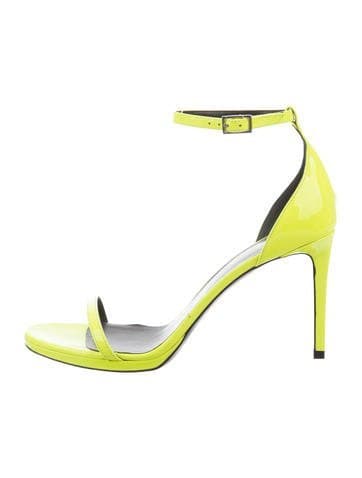 Saint Laurent Jane Ankle Strap Sandals