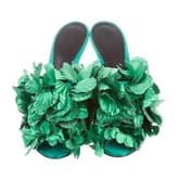 Marco De Vincenzo Satin Slide Sandals 7 — image 1