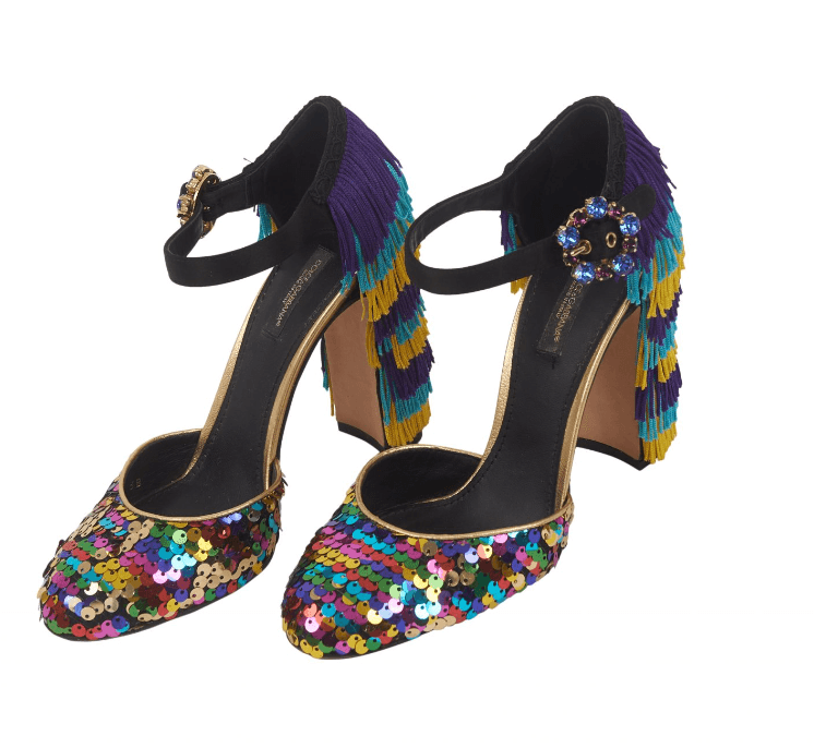 Dolce & Gabbana Multicolor Sequinced