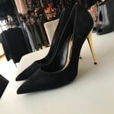 Tom Ford Black Suede Pump — image 1