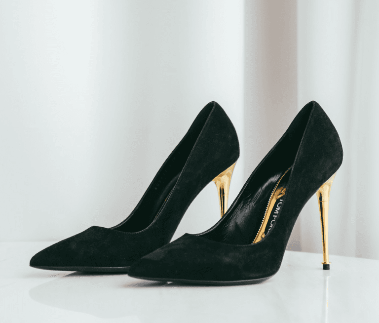Tom Ford Black Suede Pump