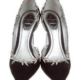 Rene Caovilla Pointed-toe D'orsay Pumps 10 — image 1