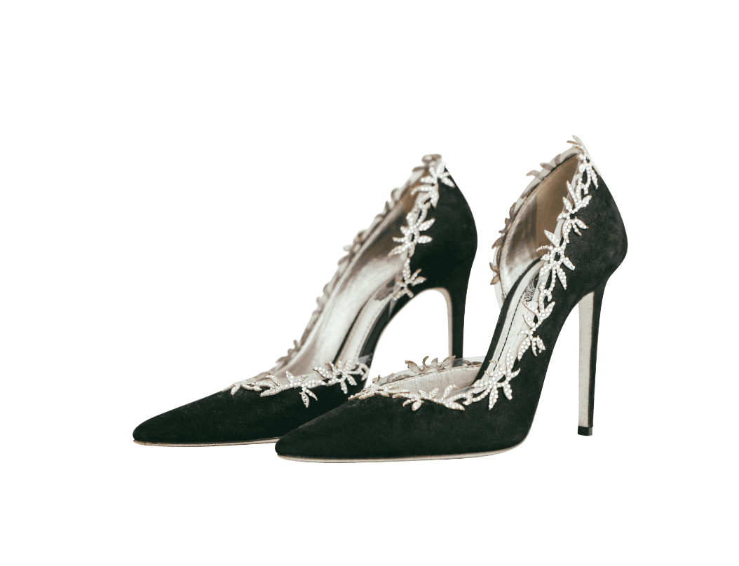 Rene Caovilla Pointed-toe D'orsay Pumps 10