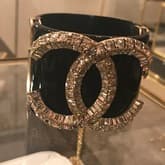 Chanel Diamond Logo Cuff — image 1