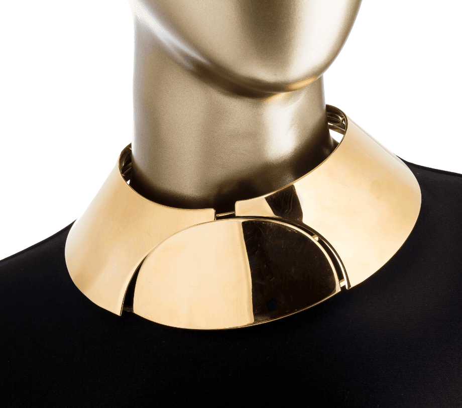 Lanvin Oracle Gold - Tone Choker Necklace