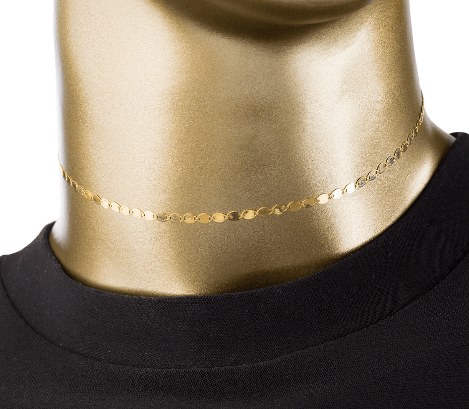 Lana Gold Short Necklace