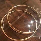Lana Gold Double Hoop Earrings — image 1