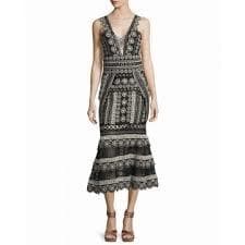 Jonathan Simkhai Women's Black Long Dress