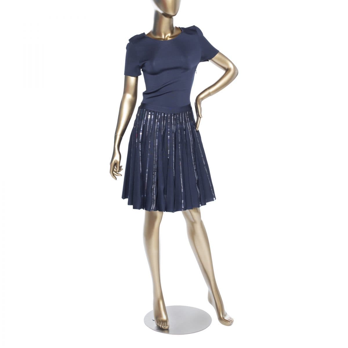 Christian Dior Embellished Knee-length Dress