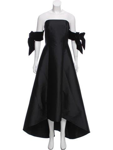 Sachin + Babi Velvet Off-the-shoulder Gown