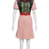 Valentino Lace-trimmed Mini Dress — image 1