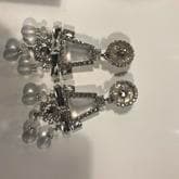Vintage Lawrence Vrba Frost Earrings — image 1