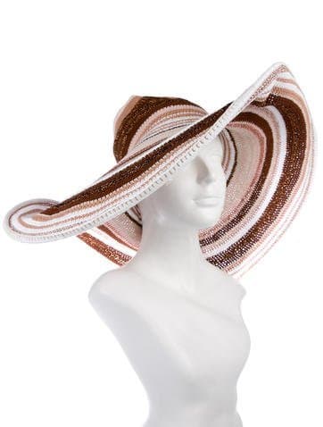 Missoni Knit Wide Sun Hat
