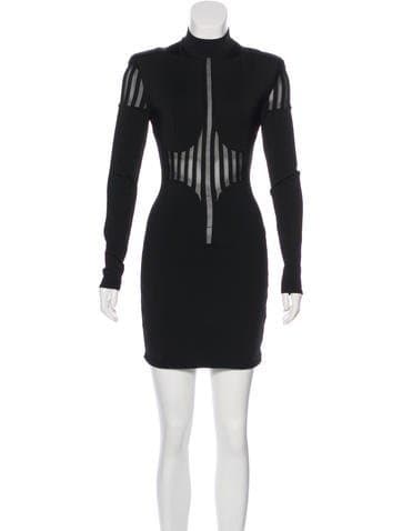 Balmain Bandage Mini Dress