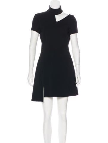 Versace Short Sleeve Mini Dress