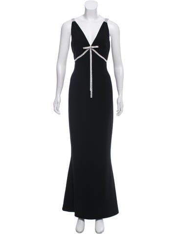 Dolce & Gabbana Crystal-embellished Bow Dress