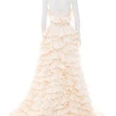 Oscar De La Renta Strapless Silk Gown — image 2