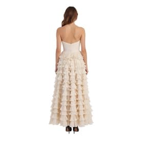 Oscar De La Renta Strapless Silk Gown — image 5