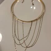 Lana Gold Layered Choker With Chains — image 1