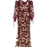 Badgley Mischka Floral Embellished Gown — image 1