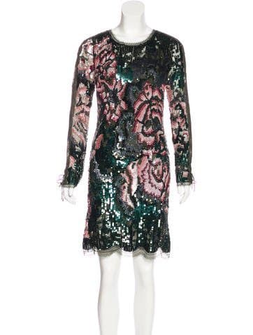 Roberto Cavalli 2016 Sequined Dress
