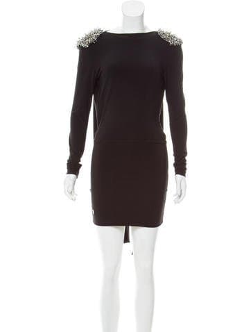 Philipp Plein Embellished Mini Dress