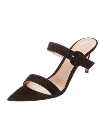 Gianvito Rossi Camnero Suede Sandals