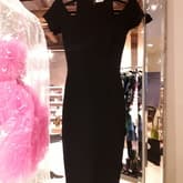 Victoria Beckham Cold-shoulder Midi Dress — image 1