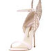 Sophia Webster Evangeline Angel Wing Sandals, Pink Glitter — image 1