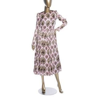 Dolce & Gabbana Silk Sacred Heart Dress