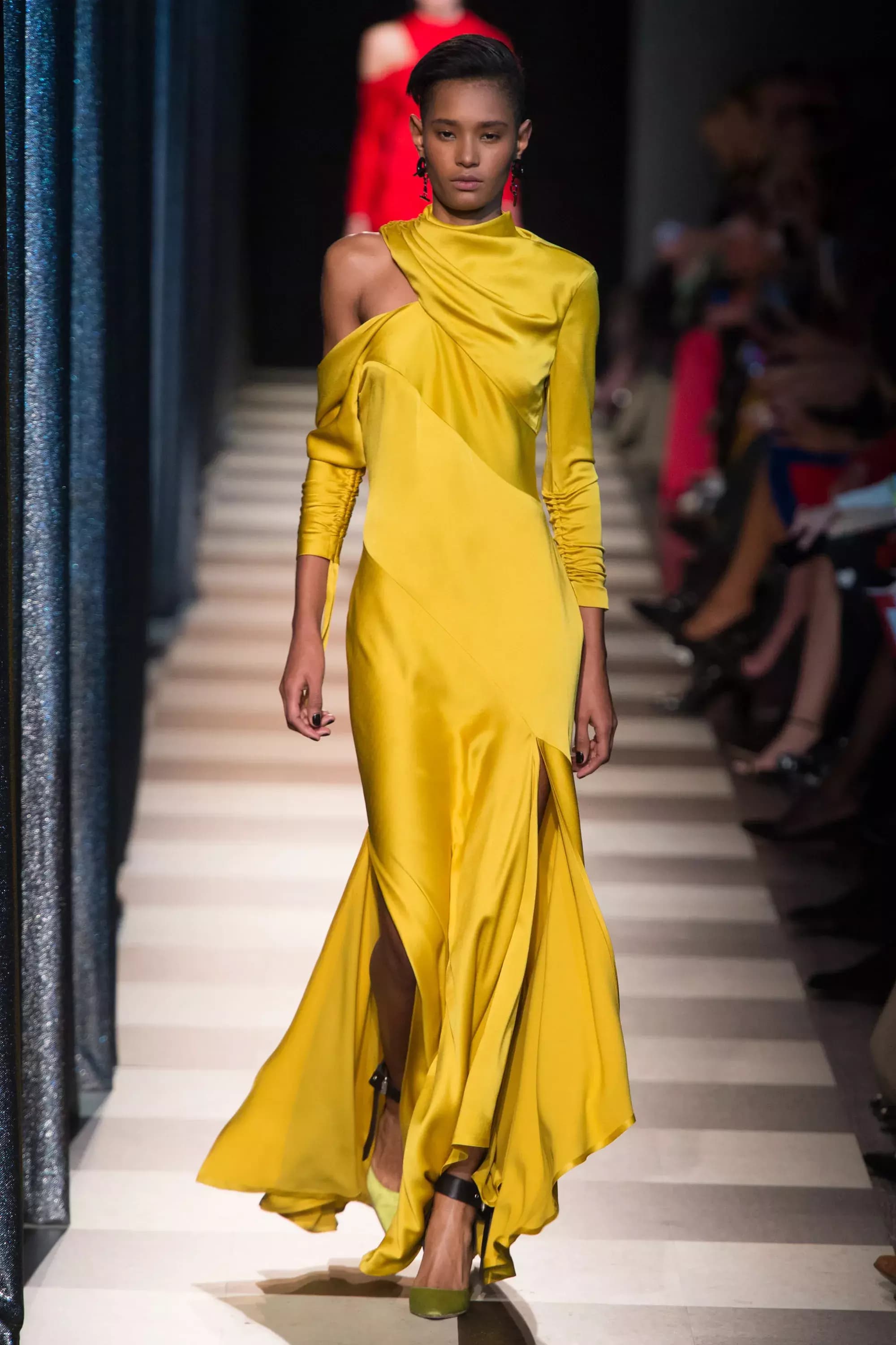 Monse Satin Evening Dress
