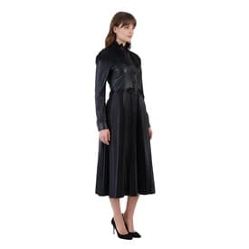 Valentino Black Leather Dress — image 8
