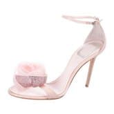 Christian Dior Embellished Satin Sandals — image 1