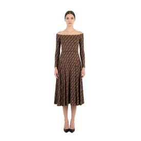 Fendi Jacquard-knit Fitted Dress — image 2