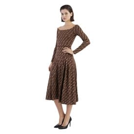 Fendi Jacquard-knit Fitted Dress — image 6