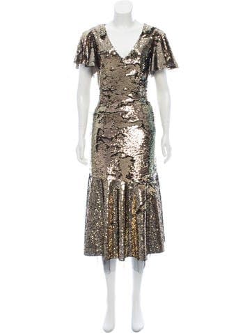 Sachin + Babi Sequin Cocktail Dress