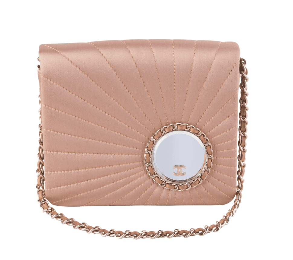 Chanel Satin Clutch