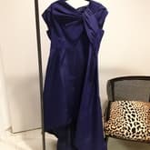 Oscar De La Renta Blue Gown — image 1