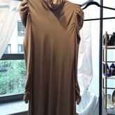 Zimmermann Unbridled Valiant Tunic Dress In Shiny Champagne — image 1