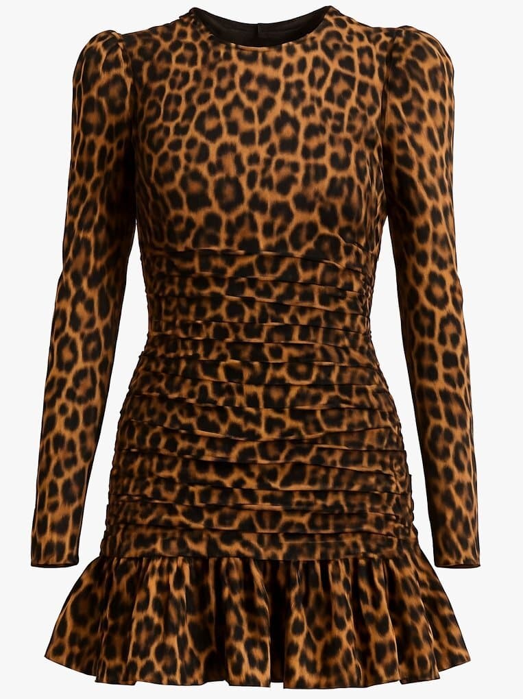 Magda Butrym Animal Print Borneo Dress