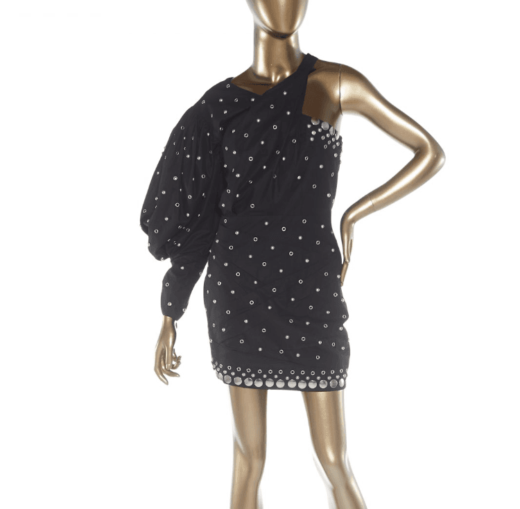 Isabel Marant Black Studded Dress